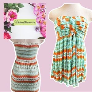 Zen Knits Tube Top Strapless Size Medium